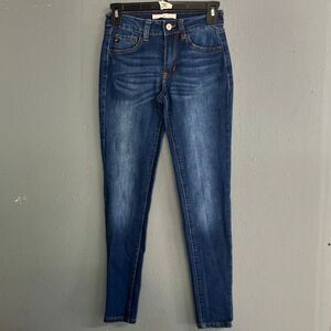 Kancan high rise dark wash jeans size 1/24